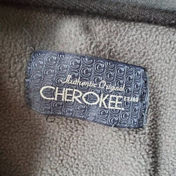 šCherokeeĀ Brand Grey and BlackāFleeceāJacket - Picture 2 of 8